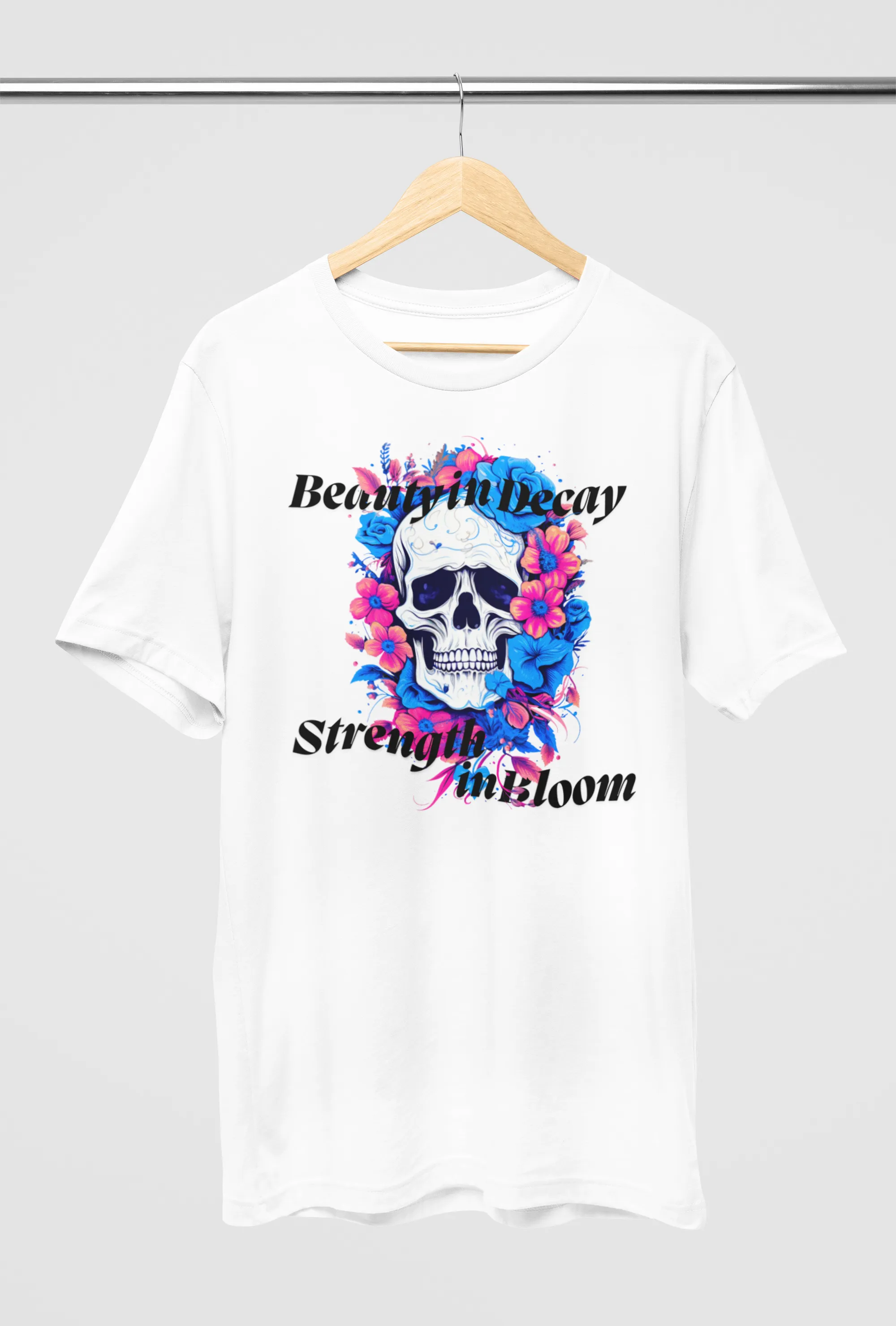 Beauty in Decay Strength in Bloom Women's Classic T-Shirt