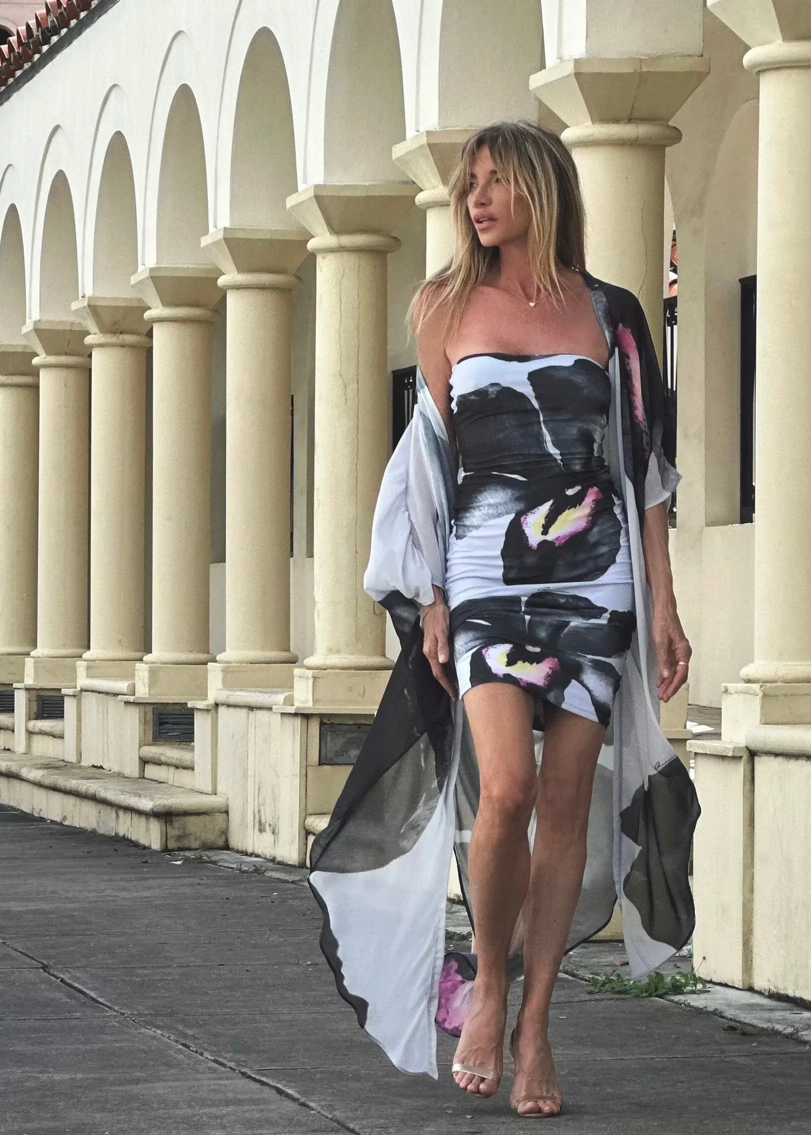 Pamela Strapless Black Orchid