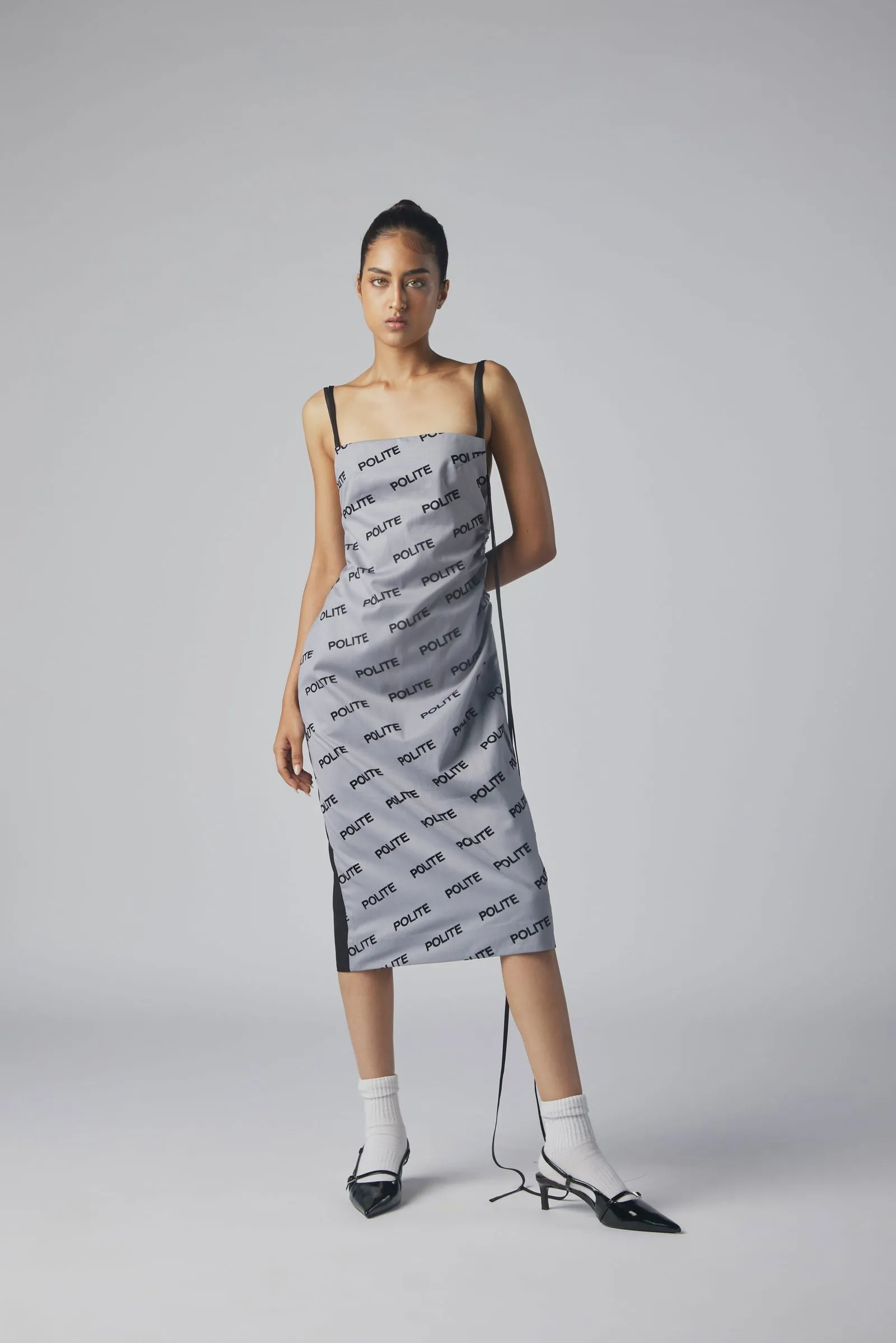 POLITE SLIP DRESS