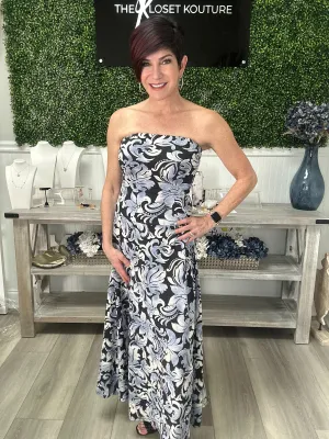 Tube Flare Maxi Dress