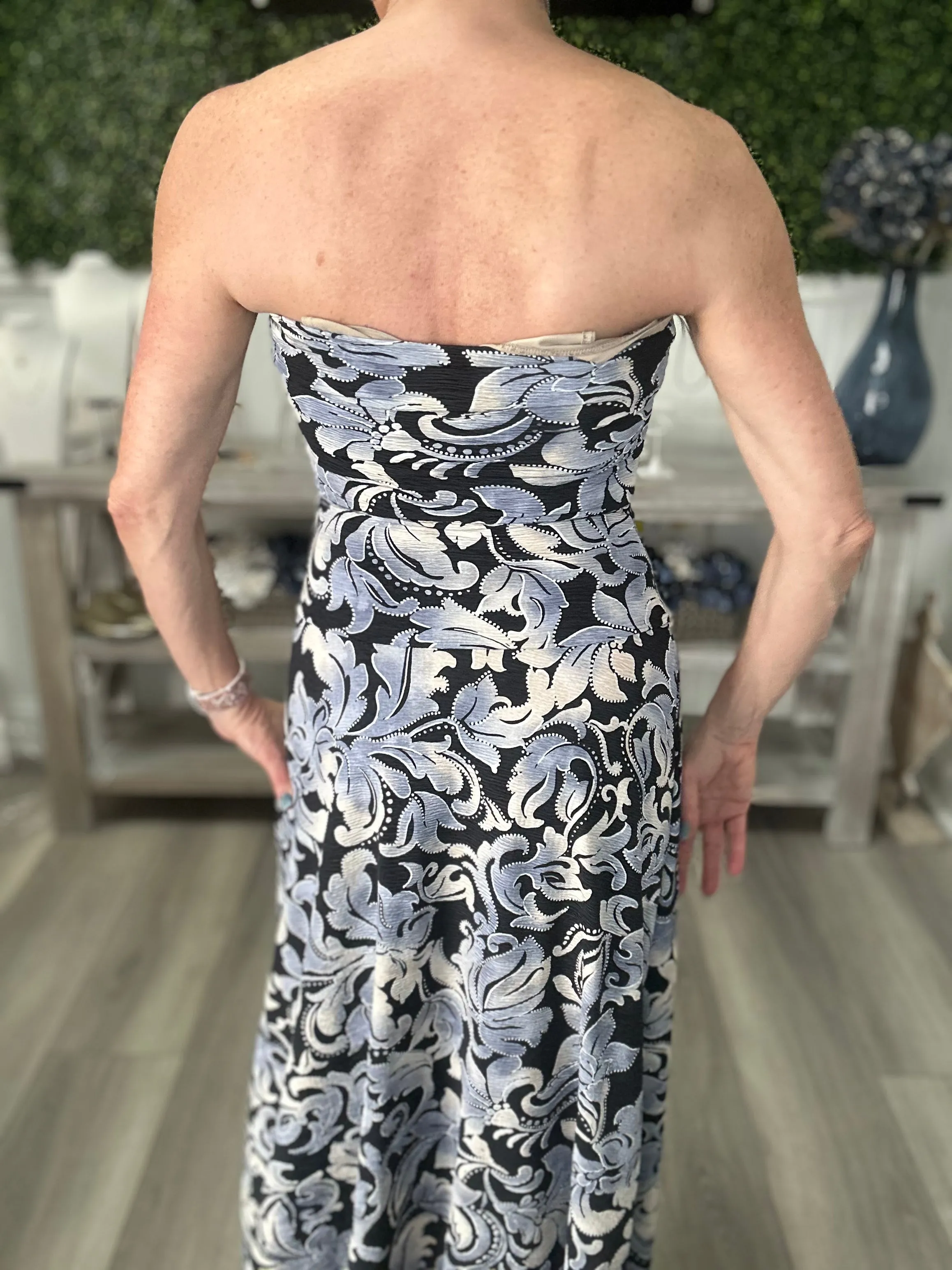 Tube Flare Maxi Dress
