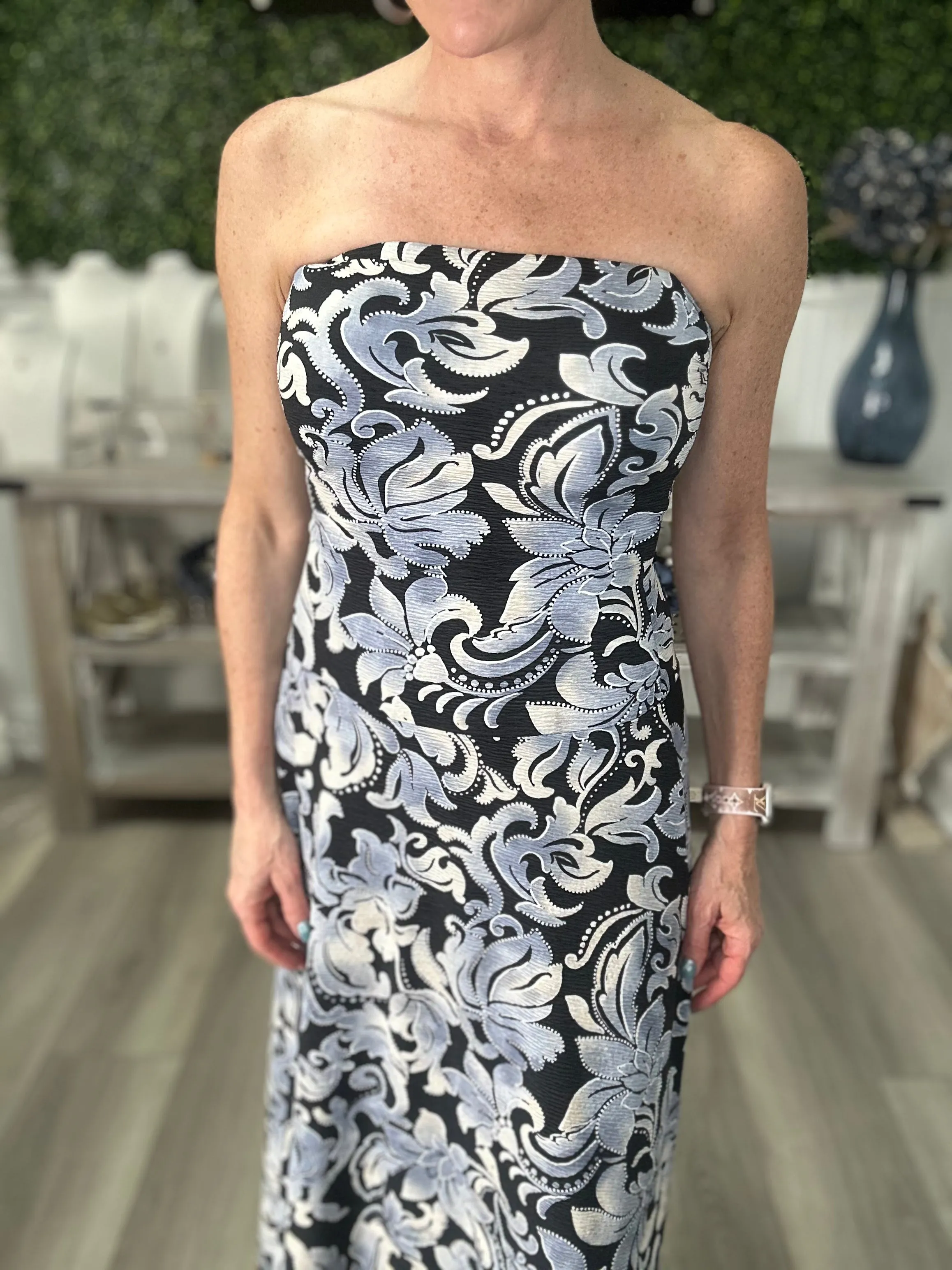 Tube Flare Maxi Dress
